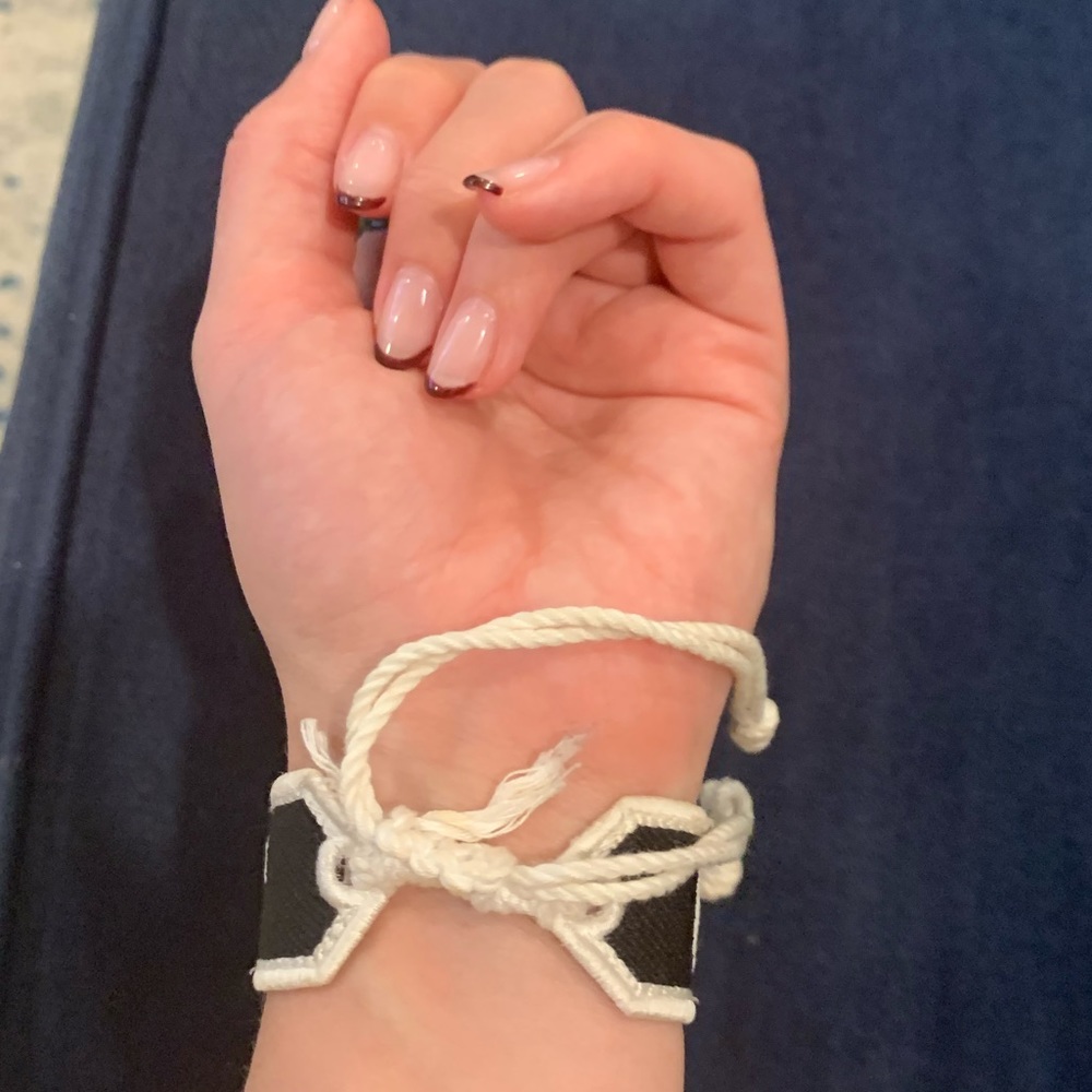 Off-White Stitched Logo Bracelet - image 8